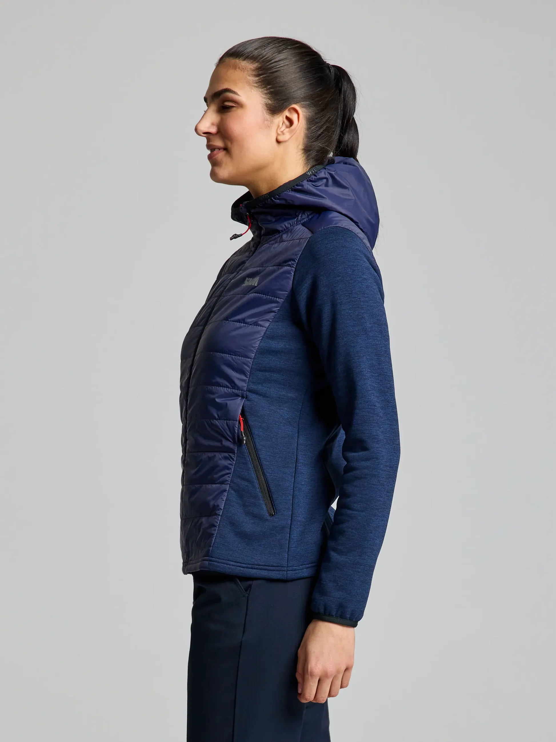 ACT HOOD HYBRID FLEECE - Slika 3