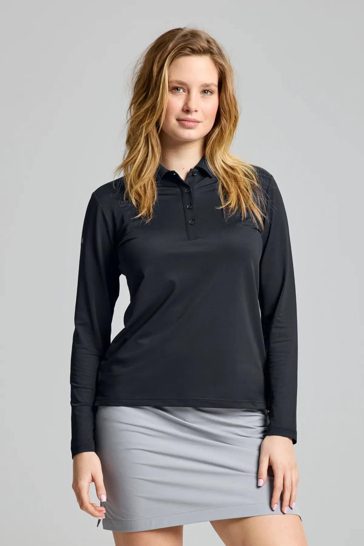 WS TECH PIQUE POLO LS