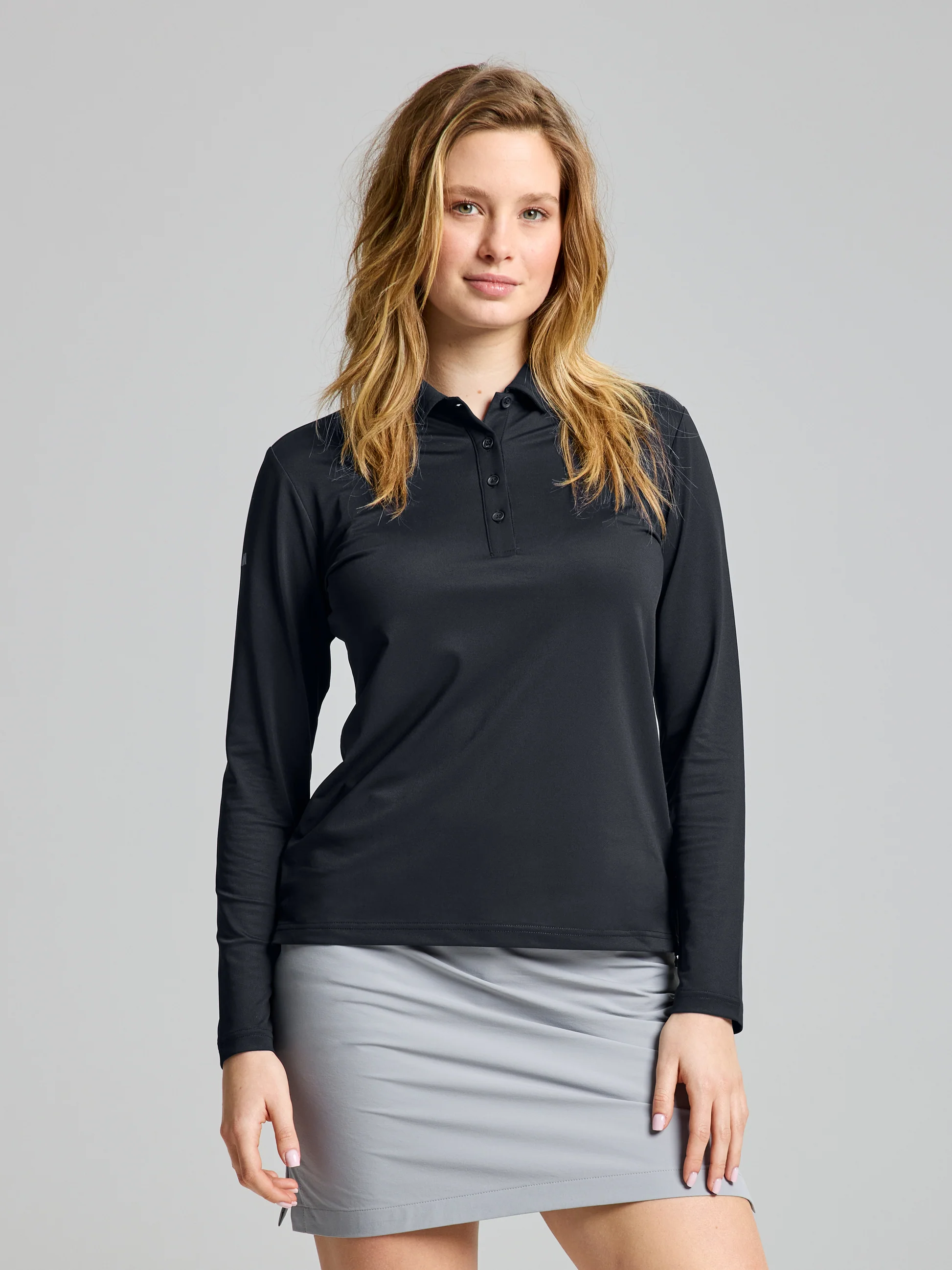 WS TECH PIQUE POLO LS