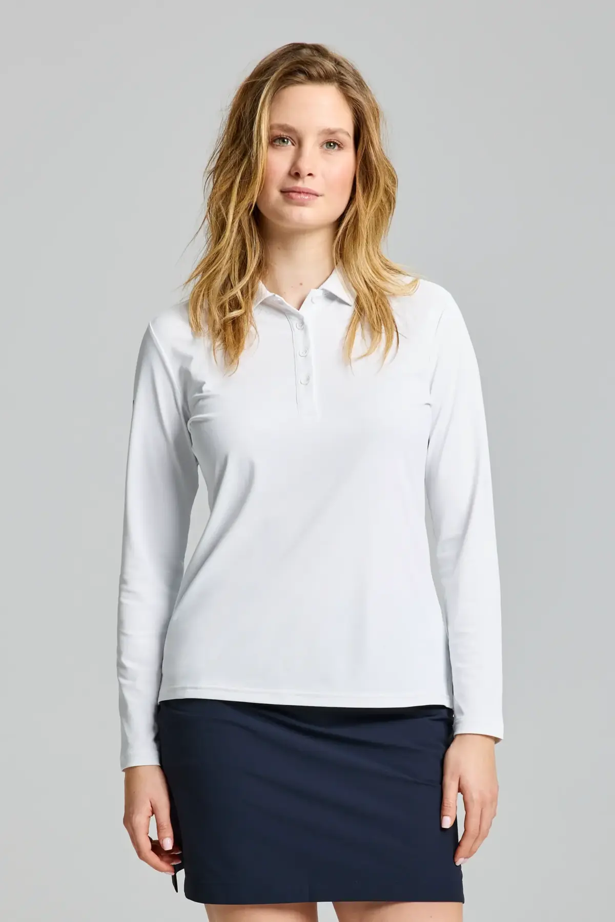 WS TECH PIQUE POLO LS