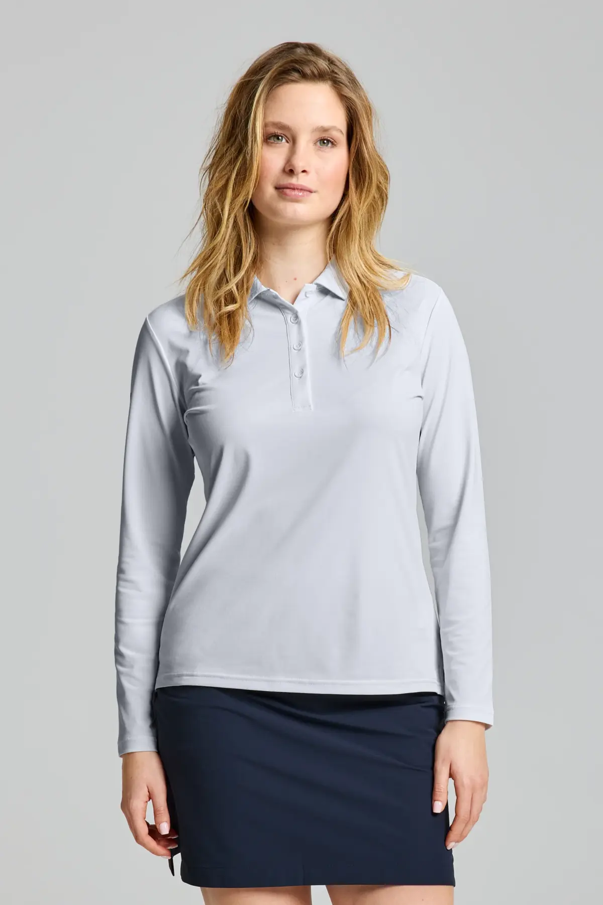 WS TECH PIQUE POLO LS